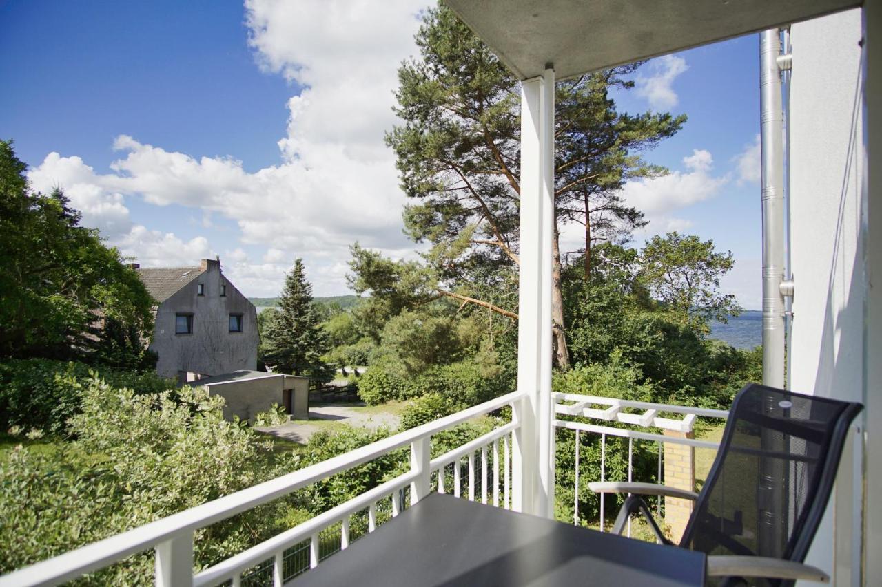 Moderne Ferienwohnung Mit Balkon, Meerblick - Ferienresidenz Zwei Boddenfewo 1-2 Lietzow 외부 사진